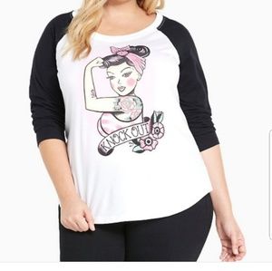 Torrid baseball shirt size 5
